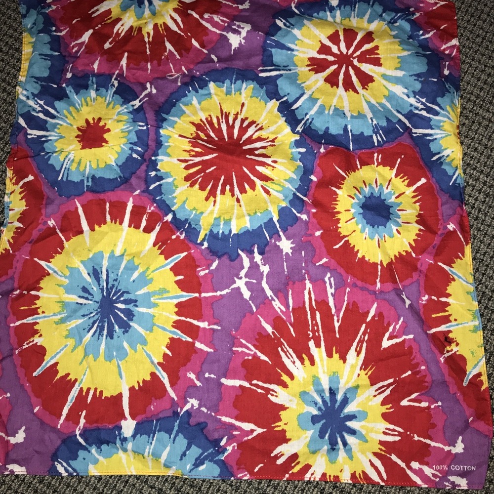 Tie‎ Dye 21" Scarf Handkerchief